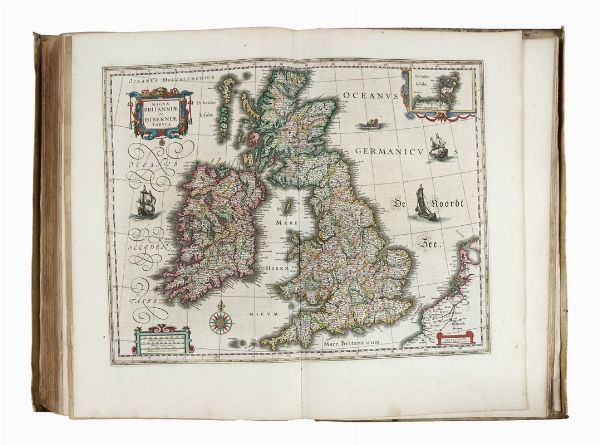 Willem Janszoon Blaeu : Novus atlas... (Italia).  - Asta Libri, autografi e manoscritti - Associazione Nazionale - Case d'Asta italiane