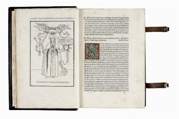 CATERINA DA SIENA : Epistole devotissime de sancta Catharina da Siena...  - Asta Libri, autografi e manoscritti - Associazione Nazionale - Case d'Asta italiane