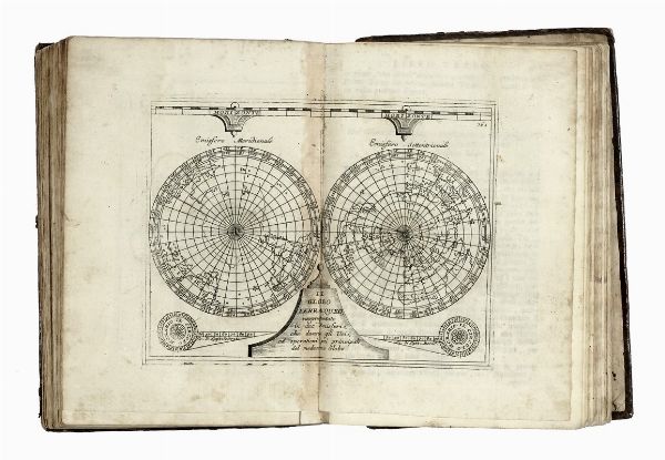 Vincenzo Maria Coronelli : Epitome cosmografica, o compendiosa introduttione all'Astronomia, Geografia, & Idrografia...  - Asta Libri, autografi e manoscritti - Associazione Nazionale - Case d'Asta italiane