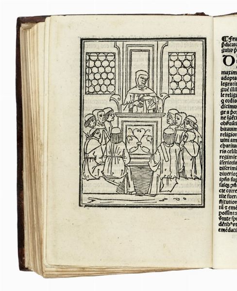 DOMENICANI DOMENICANI : In hoc libello continentur infrascripta. Tabula super privilegia papalia Ordini fratrum predicatorum concessa. Privilegia maiora et principaliora eiusdem ordinis...  - Asta Libri, autografi e manoscritti - Associazione Nazionale - Case d'Asta italiane