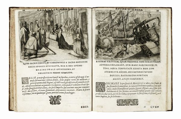 GIULIANO GIRALDI : Esequie d'Arrigo quarto cristianissimo re di Francia, e di Navarra celebrate in Firenze dal Serenissimo Don Cosimo II granduca di Toscana...  - Asta Libri, autografi e manoscritti - Associazione Nazionale - Case d'Asta italiane