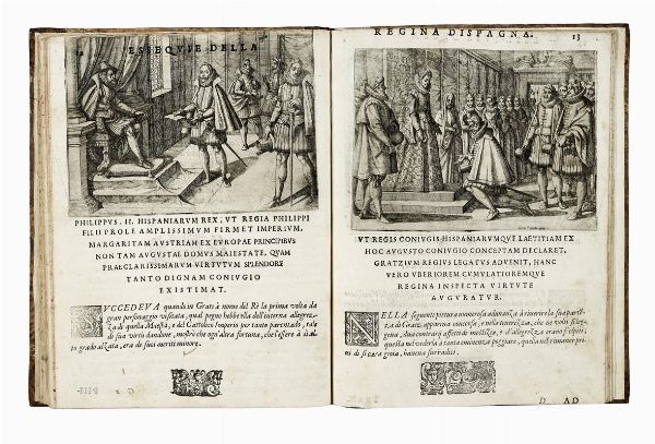 GIULIANO GIRALDI : Esequie d'Arrigo quarto cristianissimo re di Francia, e di Navarra celebrate in Firenze dal Serenissimo Don Cosimo II granduca di Toscana...  - Asta Libri, autografi e manoscritti - Associazione Nazionale - Case d'Asta italiane