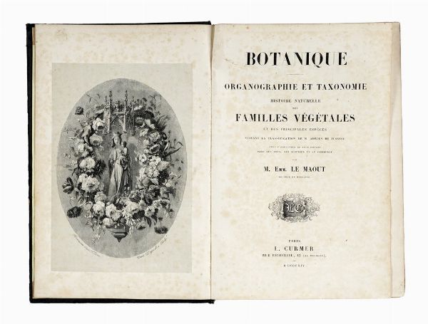 EMMANUEL LE MAOUT : Les trois rgnes de la Nature. Botanique. Organographie et taxonomie. Histoire naturelle des familles vgtales...  - Asta Libri, autografi e manoscritti - Associazione Nazionale - Case d'Asta italiane