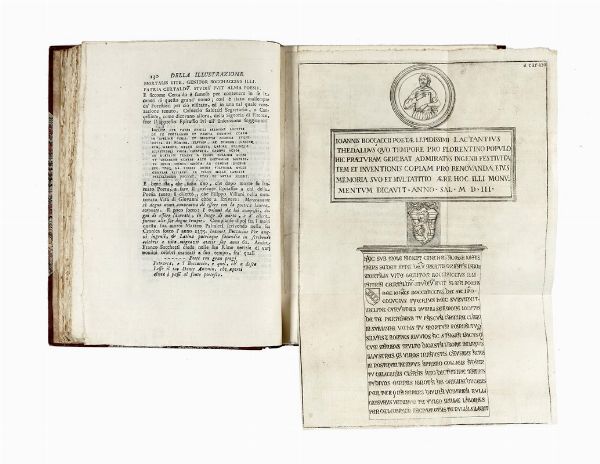 DOMENICO MARIA MANNI : Istoria del Decamerone.  - Asta Libri, autografi e manoscritti - Associazione Nazionale - Case d'Asta italiane