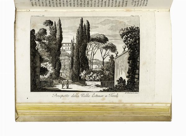 FILIPPO ALESSANDRO SEBASTIANI : Viaggio a Tivoli antichissima citt latino-sabina fatto nel 1825.  - Asta Libri, autografi e manoscritti - Associazione Nazionale - Case d'Asta italiane