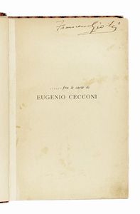 Eugenio Cecconi - ...fra le carte di Eugenio Cecconi.