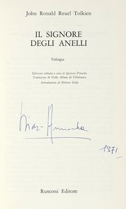 J. R. R. TOLKIEN - Il signore degli anelli. Trilogia.