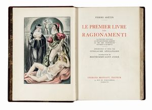 Umberto Brunelleschi : Lotto di 12 opere illustrate, in gran parte da Umberto Brunelleschi.  - Asta Libri, autografi e manoscritti - Associazione Nazionale - Case d'Asta italiane