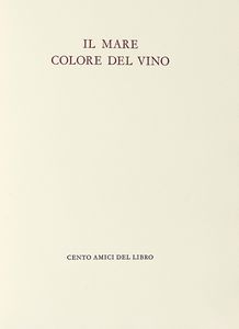 LEONARDO SCIASCIA - Il mare colore del vino.