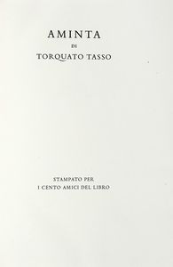 Torquato Tasso : Aminta.  - Asta Libri, autografi e manoscritti - Associazione Nazionale - Case d'Asta italiane