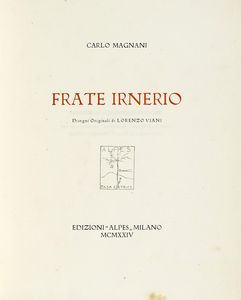 Lorenzo Viani : Lorenzo Viani. 8 xilografie originali.  - Asta Libri, autografi e manoscritti - Associazione Nazionale - Case d'Asta italiane