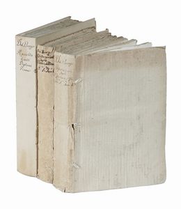 FLAMINIO DAL BORGO : Dissertazioni sopra l'istoria pisana [...]. Tomo I. Parte I (-II).  - Asta Libri, autografi e manoscritti - Associazione Nazionale - Case d'Asta italiane