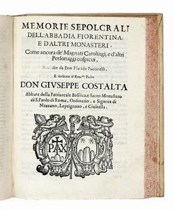 PLACIDO PUCCINELLI : Istoria dell'eroiche attioni di Ugo il grande duca della Toscana, di Spoleto...  - Asta Libri, autografi e manoscritti - Associazione Nazionale - Case d'Asta italiane