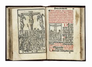 Officium hebdomade sancte, secundum Romanam Curiam.  - Asta Libri, autografi e manoscritti - Associazione Nazionale - Case d'Asta italiane