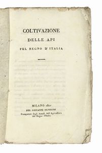 Carlo Amoretti - Coltivazione delle api pel Regno d'Italia.