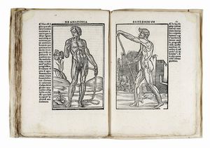 JACOPO BERENGARIO : Anatomia Carpi. Isagoge breves perlucide ac uberime, in anatomiam humani corporis...  - Asta Libri, autografi e manoscritti - Associazione Nazionale - Case d'Asta italiane