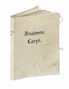 JACOPO BERENGARIO : Anatomia Carpi. Isagoge breves perlucide ac uberime, in anatomiam humani corporis...  - Asta Libri, autografi e manoscritti - Associazione Nazionale - Case d'Asta italiane