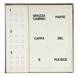 CARLO BOSELLI : Organizzare creativamente i concetti spaziali. Inventiamo lo spazio.  - Asta Libri, autografi e manoscritti - Associazione Nazionale - Case d'Asta italiane