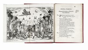 GIOVANNI CARLO COPPOLA : Le nozze degli Dei, favola [...] rappresentata in musica in Firenze nelle reali nozze de Serenis.mi Gran Duchi di Toschana Ferdinando II. e Vittoria principessa d'Urbino.  - Asta Libri, autografi e manoscritti - Associazione Nazionale - Case d'Asta italiane