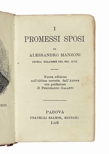 ALESSANDRO MANZONI - I Promessi Sposi.