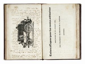 LUIGI FEDERICO MENABREA : Sketch of the analytical engine invented by Charles Babbage Esq.  - Asta Libri, autografi e manoscritti - Associazione Nazionale - Case d'Asta italiane