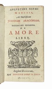 Agostino Nifo - De amore liber.