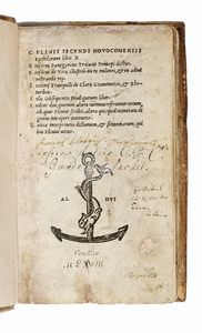 GAIUS PLINIUS SECUNDUS - Epistolarum libri X...