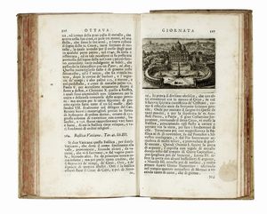 Giuseppe Vasi : Itinerario istruttivo diviso in otto stazioni o giornate per ritrovare con facilit tutte le antiche e moderne magnificenze di Roma...  - Asta Libri, autografi e manoscritti - Associazione Nazionale - Case d'Asta italiane