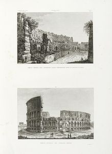 Attilio Zuccagni Orlandini : [Atlante illustrativo, ossia Raccolta dei principali monumenti italiani antichi, del medio evo e moderni e di alcune vedute pittoriche per servire di corredo alla Corografia fisica storica e statistica dell'Italia].  - Asta Libri, autografi e manoscritti - Associazione Nazionale - Case d'Asta italiane