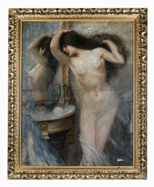 La toilette.  - Asta Arte Antica, Orientale, Moderna e Contemporanea [parte II] - Associazione Nazionale - Case d'Asta italiane