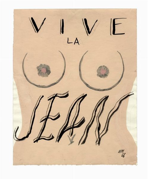 Vive la Jean.  - Asta Arte Antica, Orientale, Moderna e Contemporanea [parte II] - Associazione Nazionale - Case d'Asta italiane