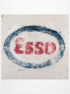 MARIO SCHIFANO - Esso.