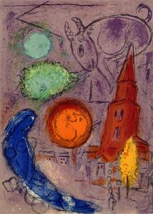 Marc Chagall : Lotto composto di 9 incisioni.  - Asta Arte Antica, Orientale, Moderna e Contemporanea [parte II] - Associazione Nazionale - Case d'Asta italiane