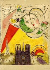 Marc Chagall : Lotto composto di 9 incisioni.  - Asta Arte Antica, Orientale, Moderna e Contemporanea [parte II] - Associazione Nazionale - Case d'Asta italiane