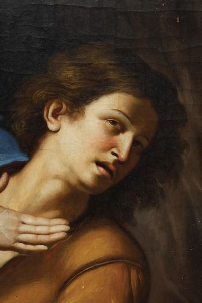 Giovanni Francesco Barbieri detto il Guercino, copia da : Giuseppe e la moglie di Putifarre  - Asta Dipinti Antichi - Associazione Nazionale - Case d'Asta italiane