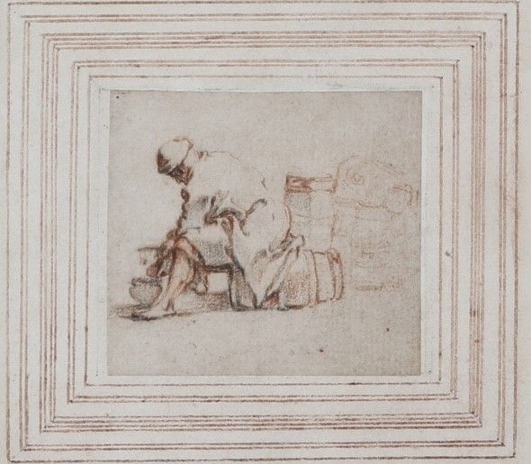 Adriaen Van de Velde, Attribuito a : Studi di figure  - Asta Dipinti Antichi - Associazione Nazionale - Case d'Asta italiane