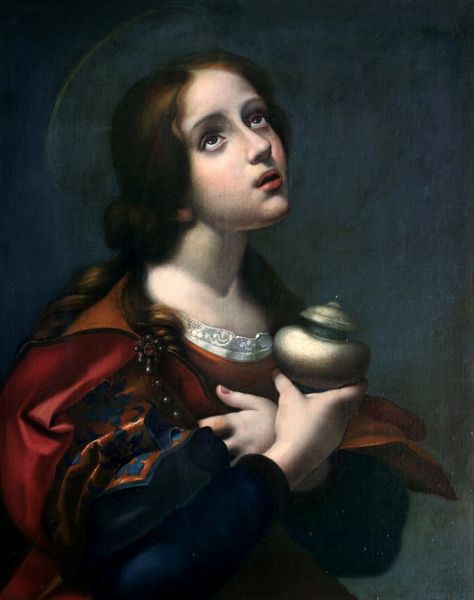 Carlo Dolci, copia da : Maddalena  - Asta Dipinti Antichi - Associazione Nazionale - Case d'Asta italiane