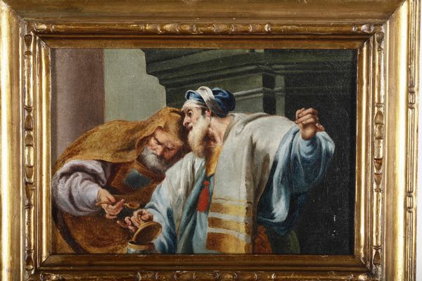 Giovan Battista Pittoni, Scuola di : Sacrificio di Polissena (particolare)  - Asta Dipinti Antichi - Associazione Nazionale - Case d'Asta italiane