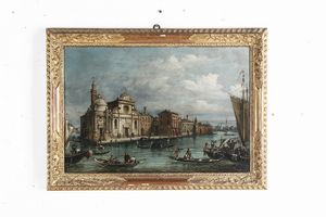 Anonimo del XIX secolo Vedute di Venezia  - Asta Dipinti Antichi - Associazione Nazionale - Case d'Asta italiane