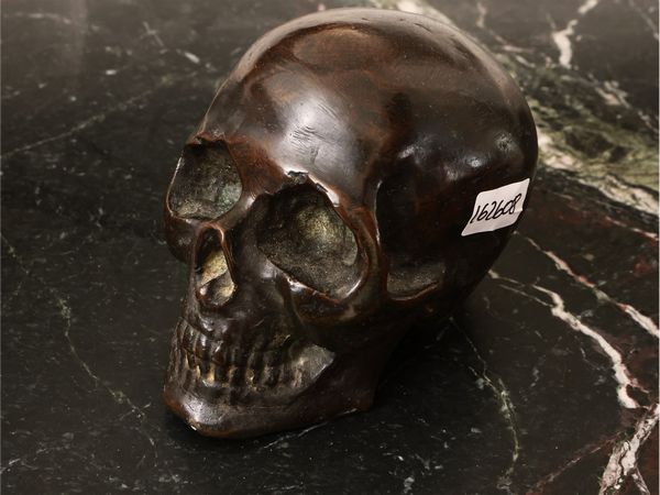 Memento mori in bronzo  - Asta Una casa fiorentina - Associazione Nazionale - Case d'Asta italiane