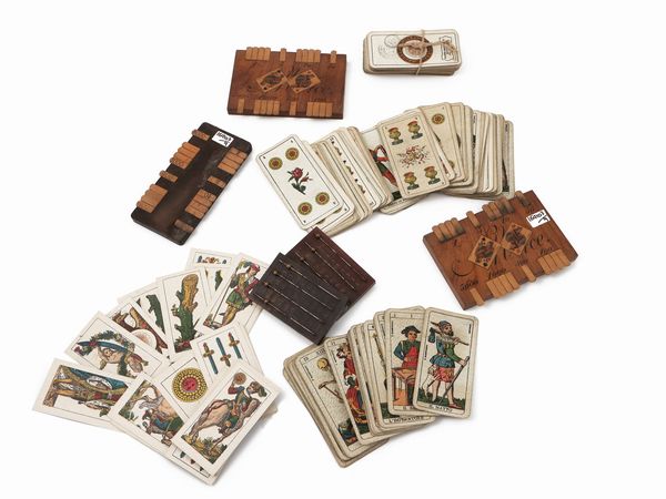 Collezione di accessori per il gioco d'epoca  - Asta Una casa fiorentina - Associazione Nazionale - Case d'Asta italiane