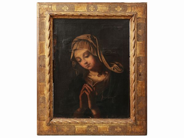 Da Giovan Battista Salvi detto Sassoferrato : Madonna in preghiera  - Asta Una casa fiorentina - Associazione Nazionale - Case d'Asta italiane