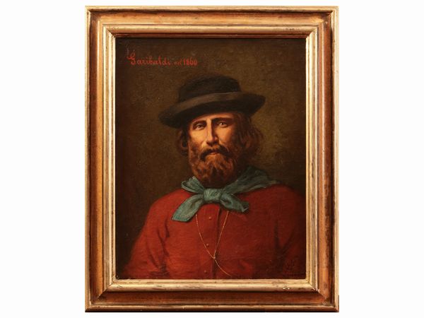 Ritratto di Giuseppe Garibaldi nel 1860, 1917  - Asta Una casa fiorentina - Associazione Nazionale - Case d'Asta italiane