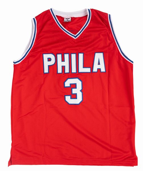 Allen Iverson  Maglia autografata  Philadelphia 76ers  Cert. JSA  - Asta Pop Culture / Memorabilia e Card - Associazione Nazionale - Case d'Asta italiane