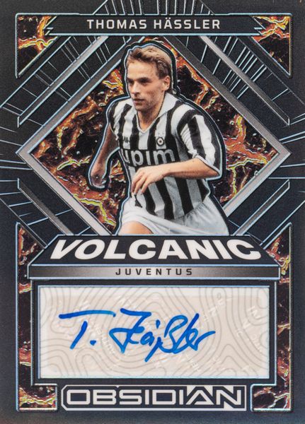 Thomas Hassler   Card autografata - Juventus  Panini Obsidian Volcanic  - Asta Pop Culture / Memorabilia e Card - Associazione Nazionale - Case d'Asta italiane