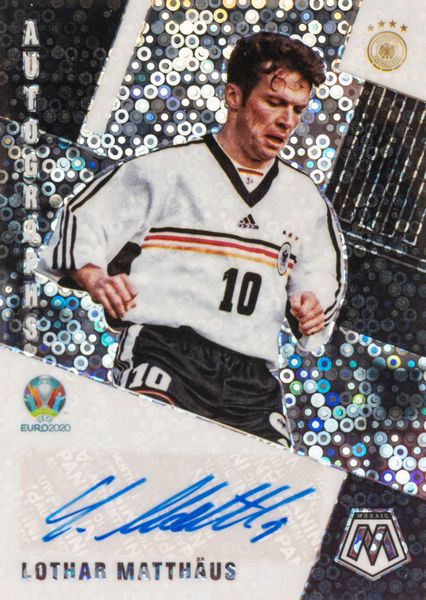 Lothar Matthus  Card autografata - Germania  Panini  Mosaic  - Asta Pop Culture / Memorabilia e Card - Associazione Nazionale - Case d'Asta italiane