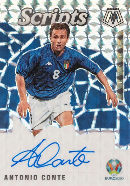 Antonio Conte   Card autografata - Italia  Panini - Mosaic  - Asta Pop Culture / Memorabilia e Card - Associazione Nazionale - Case d'Asta italiane