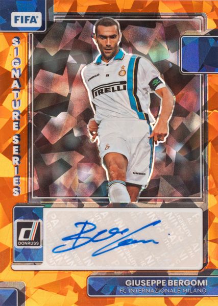 Giuseppe Bergomi  Card autografata - Inter  Panini Donruss  - Asta Pop Culture / Memorabilia e Card - Associazione Nazionale - Case d'Asta italiane