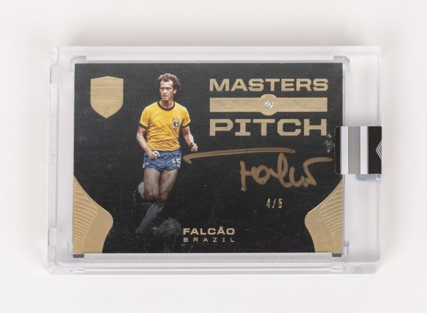 Paulo Roberto Falco  Card autografata  Brasile  Panini  Con diamante  - Asta Pop Culture / Memorabilia e Card - Associazione Nazionale - Case d'Asta italiane