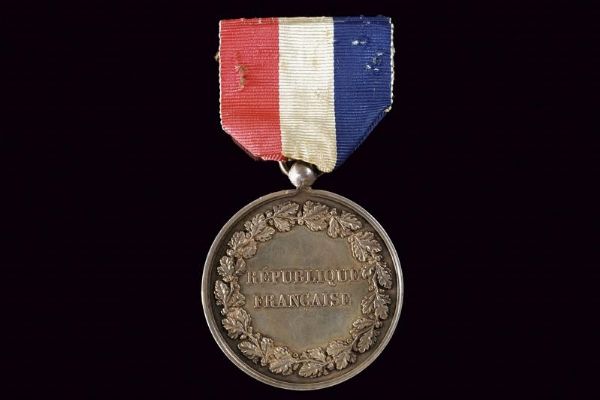 Medaglia République Française (1848–1852) in argento  - Asta Medaglie, Ordini e Decorazioni - Associazione Nazionale - Case d'Asta italiane